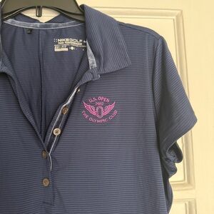 Nike Blue Polo Shirt